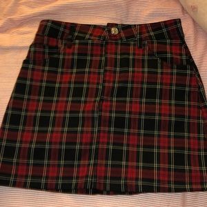 Forever 21 plaid skirt